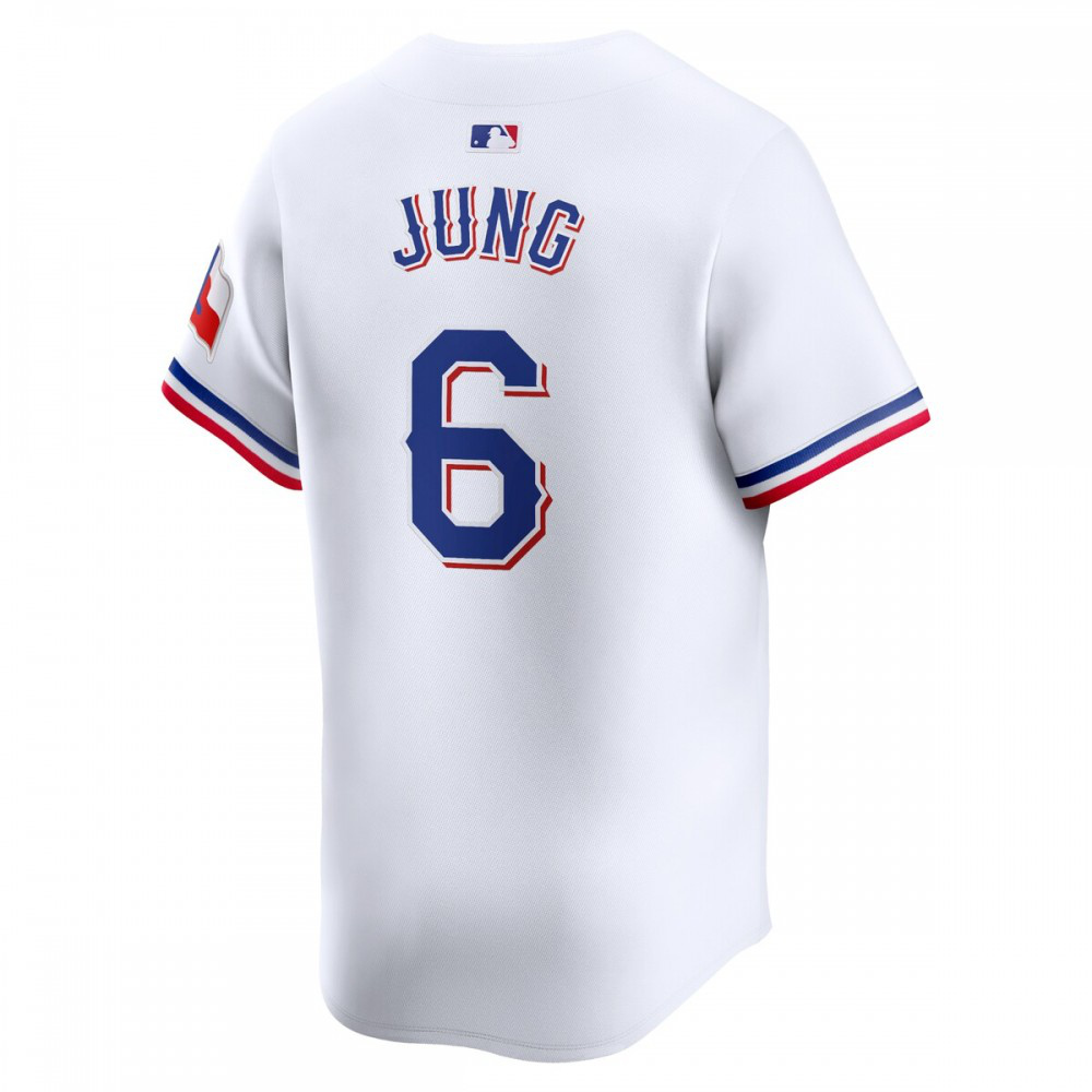 Josh Jung Texas Rangers Home Limited Player Jersey - White-Pro Kit Vault | Brand New 26/27 Sports Jerseys